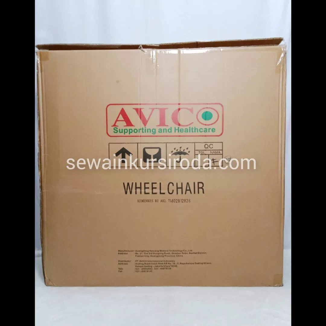(BARU) Kursi Roda Avico 'Arjuna' Travel (PF)
