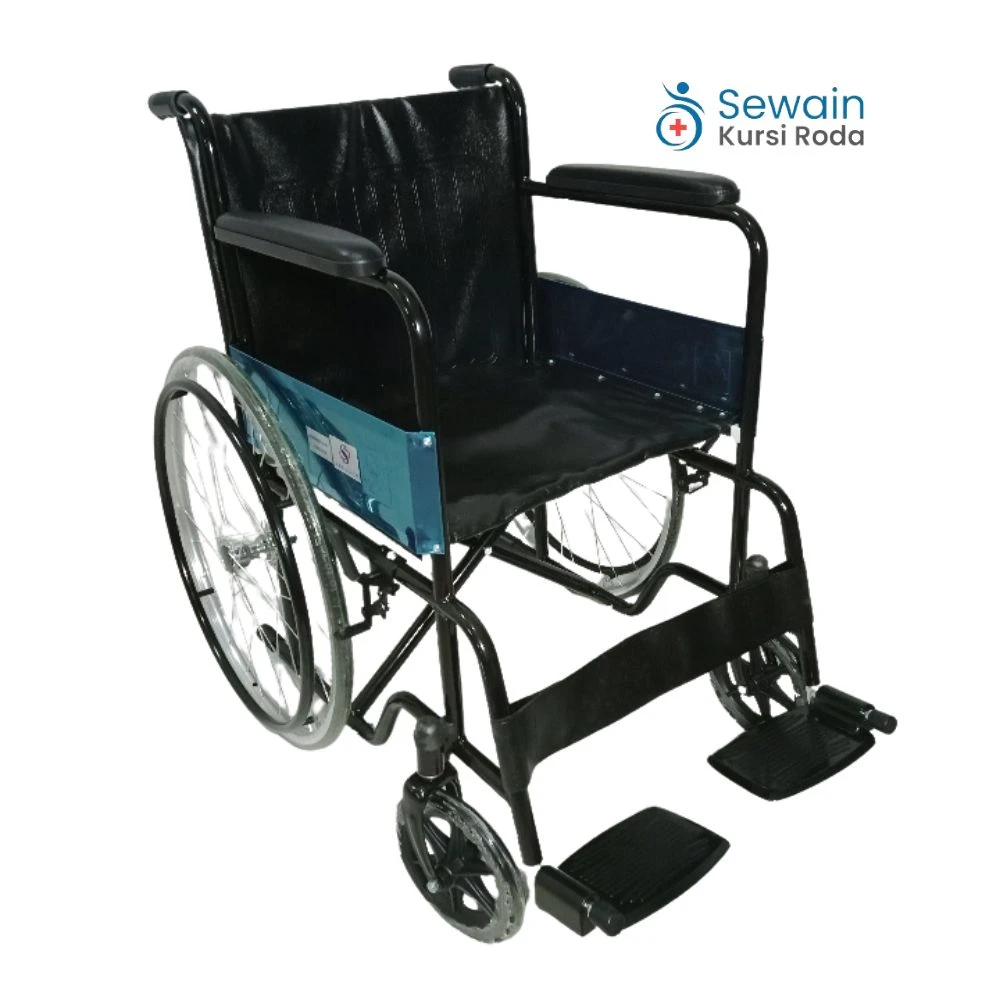 (BARU) Kursi Roda Sellaco Standar Ruji Black (ZRF-MF)